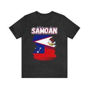 Samoa United American Samoan Flags Polynesian Pacific Islander T-Shirt