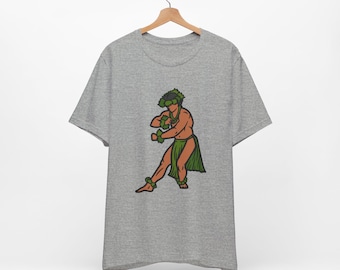 Hula Kahiko Kane Native Hawaiian Kanaka Maoli Dance Polynesian Pacific Island T-Shirt