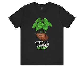 Camiseta cultural de Taro Is Life, polinesia, isla del Pacífico, hawaiana, samoana, tongana, fiyiana, tahitiana y maorí.
