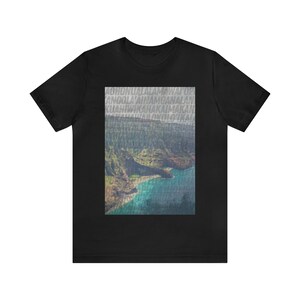 Na Pali Coast T-Shirt: Hawaiian Language Kauai Island Graphic Tee, Olelo Hawaii