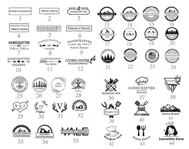 Custom Burger Stamp Branding Iron for Burger Electric Iron Etsy