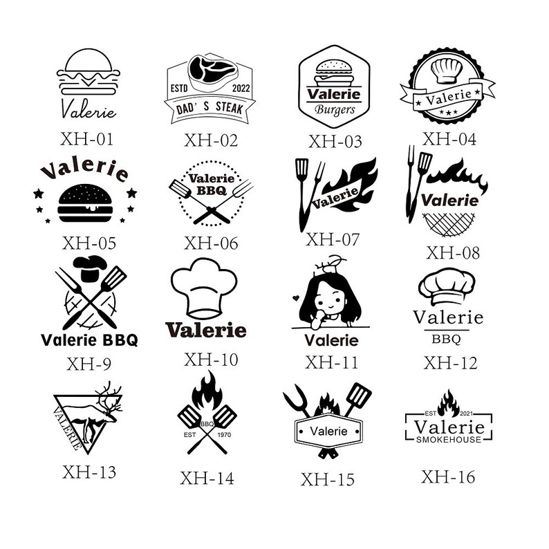 Custom Burger Stamp Branding Iron for Burger Electric Iron Etsy