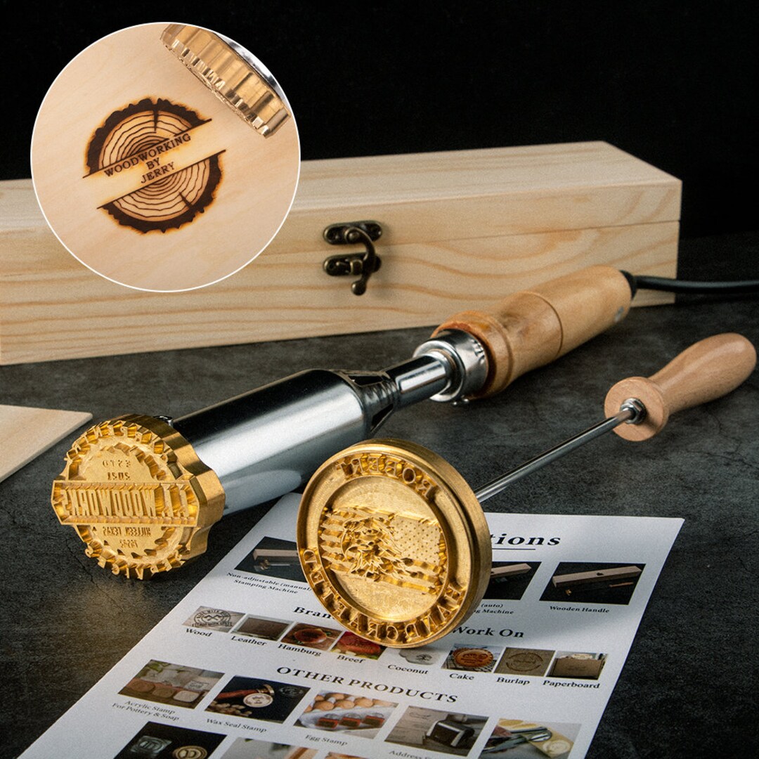 Individuelles Brandeisen Für Holz - Personalisierbar Mit Eigenem Logo
