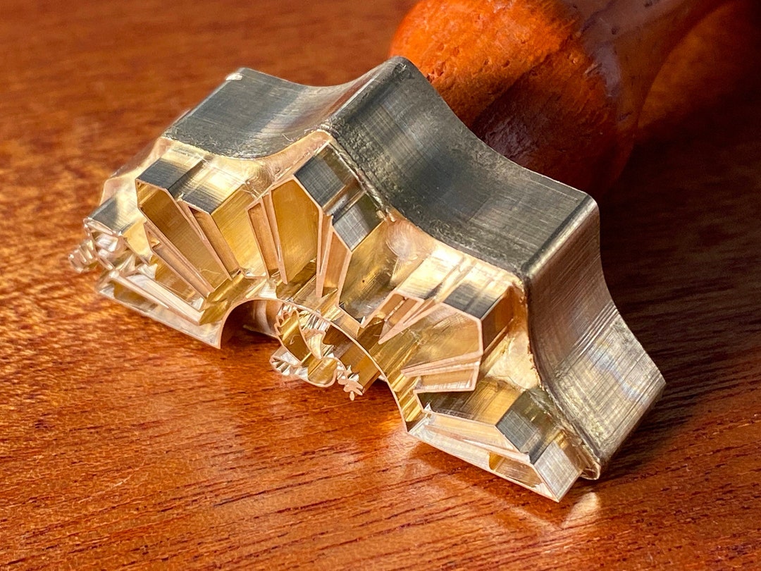 VEGOATY Alphabet Tonstempel Set - 52 Stück Buchstaben Für Keramik & DIY