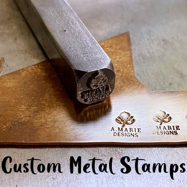 CUSTOM METAL STAMP Custom Metal Die Metal Stamps Jewelry Punch Stamp Steel  Stamp Custom Tiny Metal Stamp 
