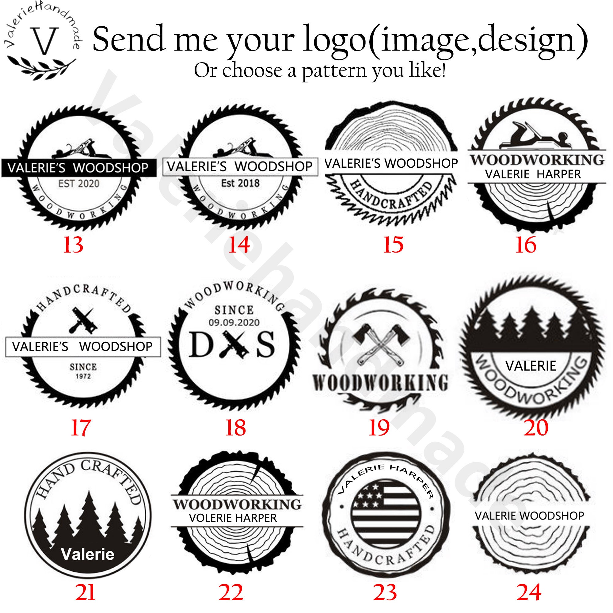 Custom Wood Brand Iron Electric Wood Burner Custom Logo Etsy