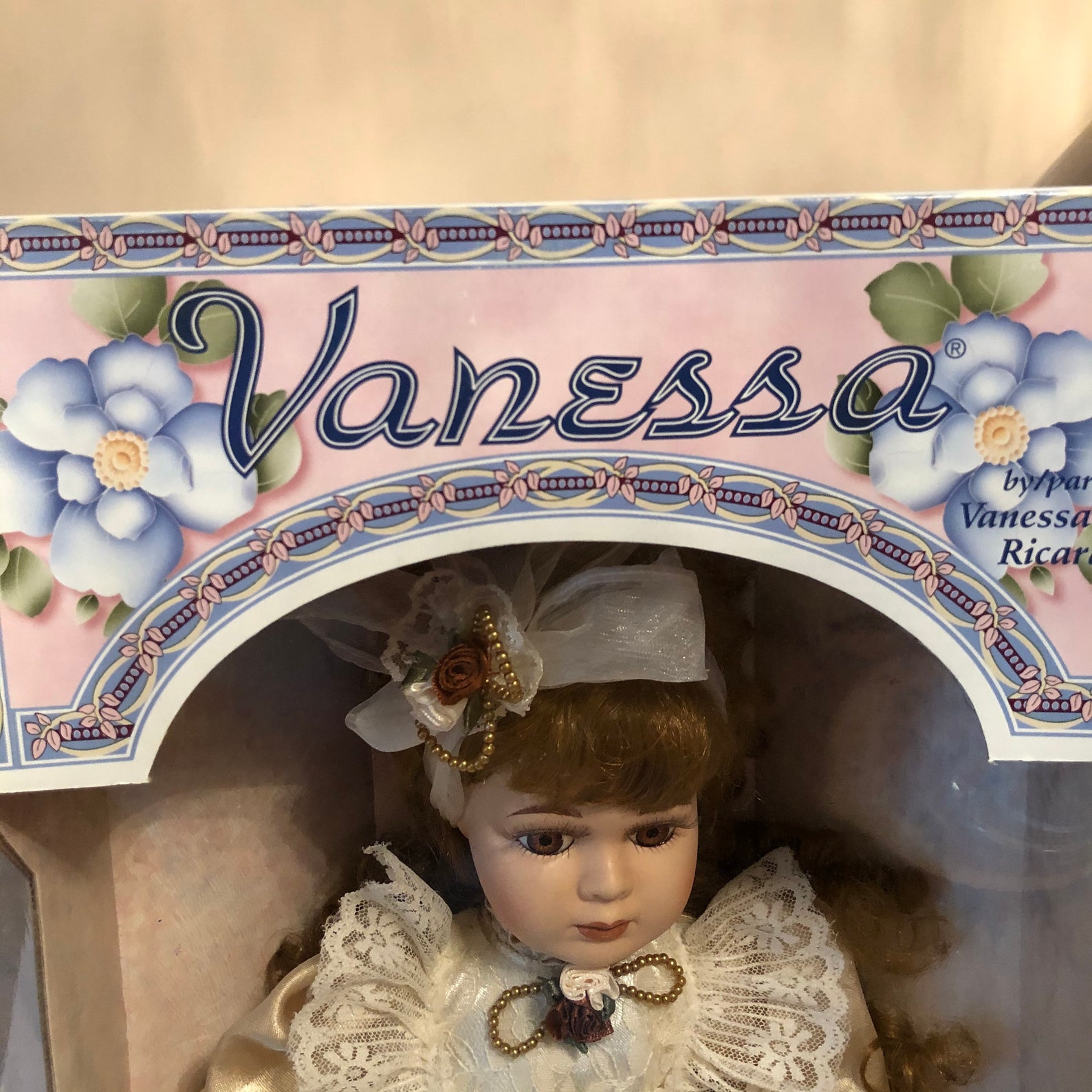Collectable Vanessa porcelain doll Etsy
