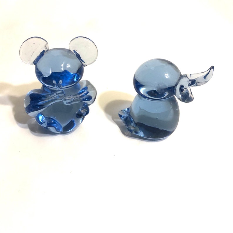 Blue art glass