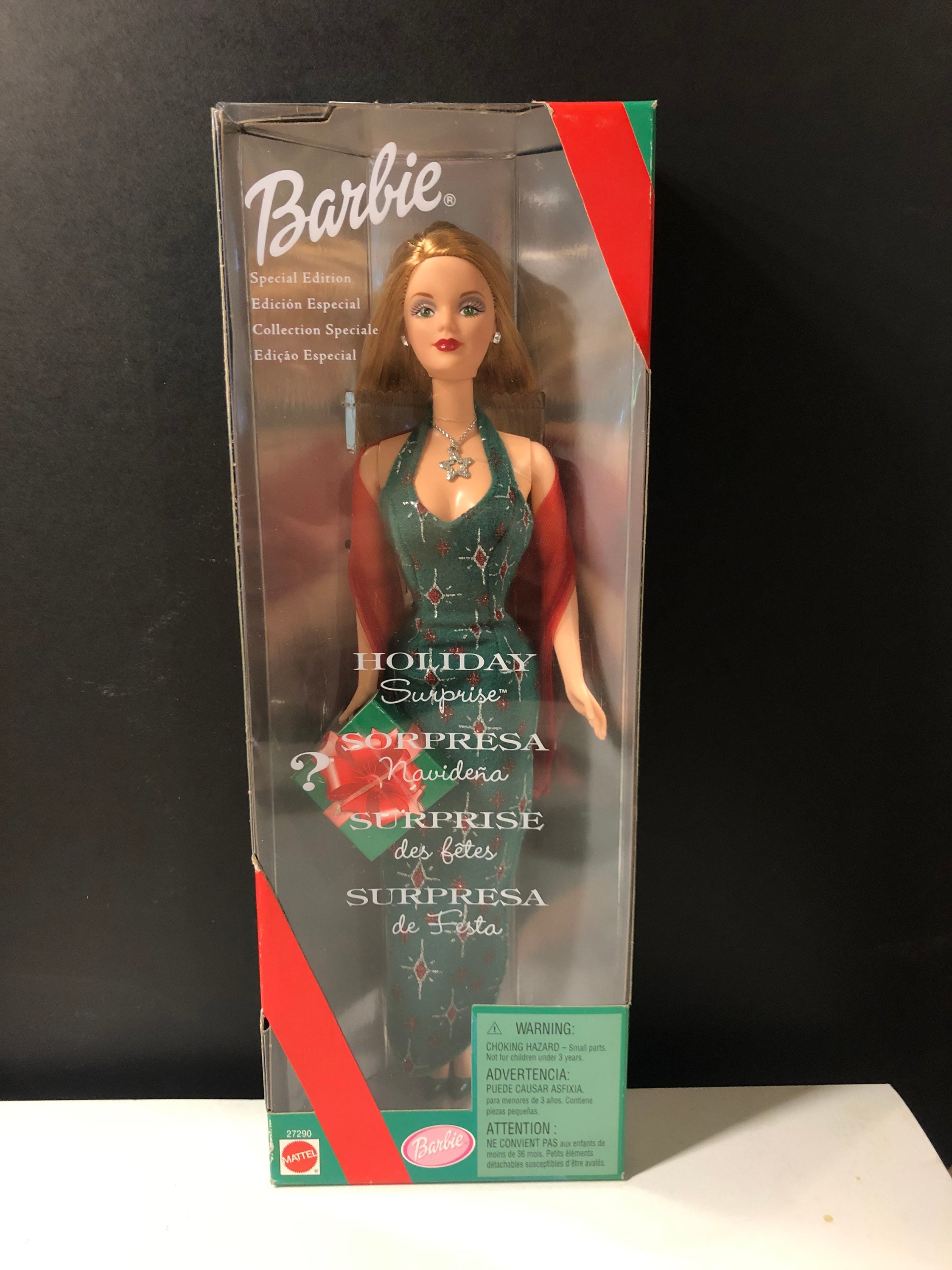 Holiday Surprise Barbie 2000 - Etsy