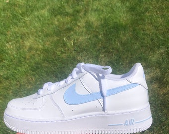 air force ones colored swoosh