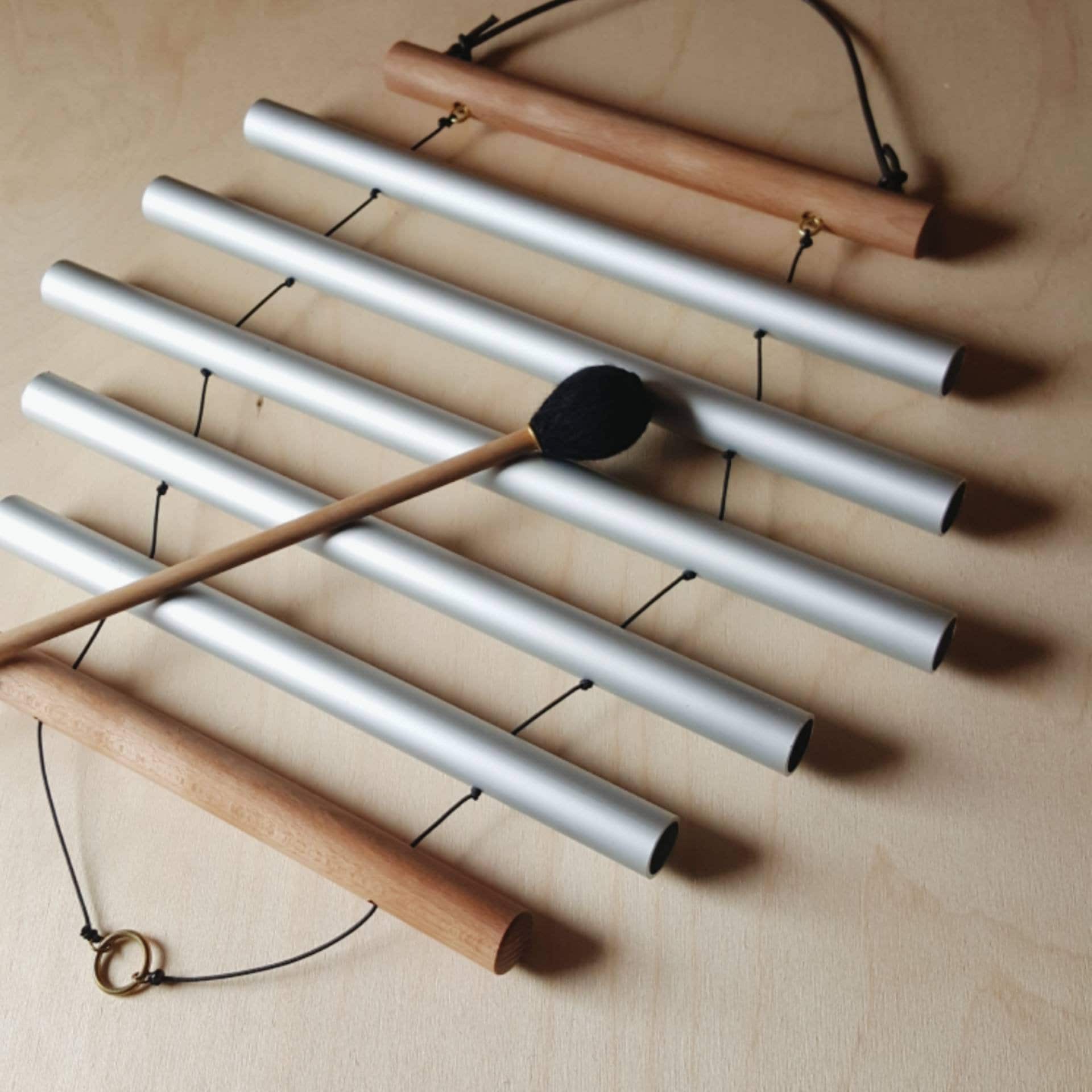 MantRa Ray MINI - A sound healing instrument | Flow Chimes with deep resonating sounds