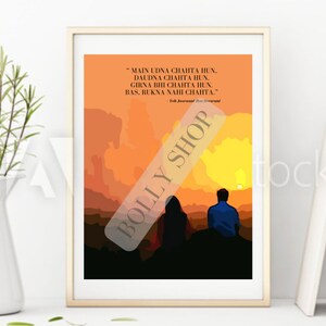 Yeh Jawaani Hai Deewani Digital Printable Poster for Download