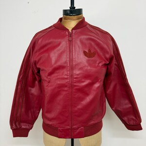 Run Dmc Leather Adidas Jacket - Etsy
