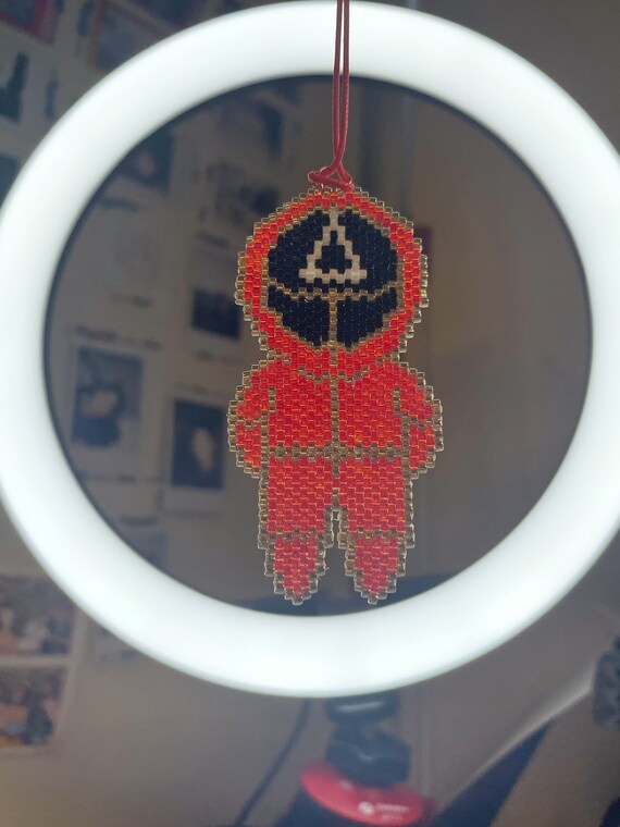 Squid Game Brick Stitch Ornament/charm Etsy