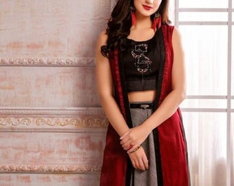 tops to wear with indian long skirts