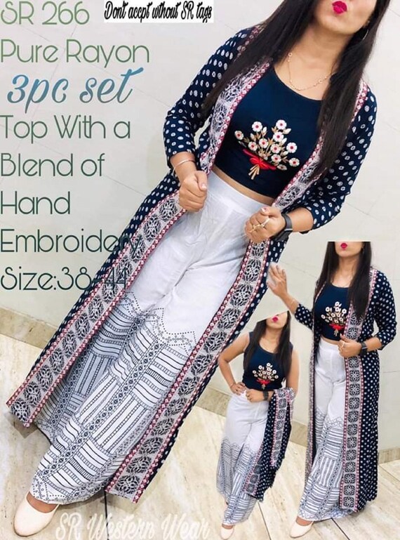 indian skirt and top set uk
