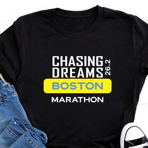 ボストンマラソンシャツ、カスタムランニングTシャツ、マラソントレーニングTシャツ、ボストンマラソン、ボストンマラソンランナー