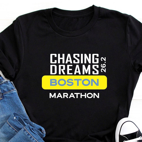 Boston Marathon Shirt, Custom Running Tshirt, Marathon Training Tee, Run Boston, Boston Marathoner
