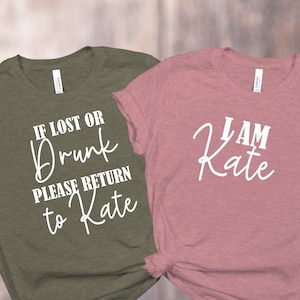If Lost or Drunk Please Return To, If Lost Or Drunk Return To, Customizable Couple Shirt, Custom Matching Tee, Funny Couple