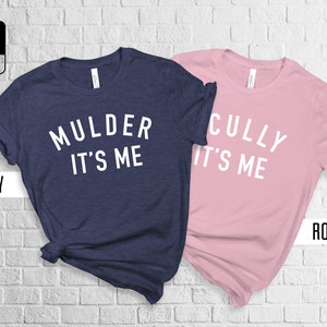 Mulder It's Me Shirt, Funny X-Files Shirt, Scully Its Me Shirt, Geeky Couples Shirt, Sci Fi Fans, Geek Gift, Nerd Gift, X Files Fan Active image 5