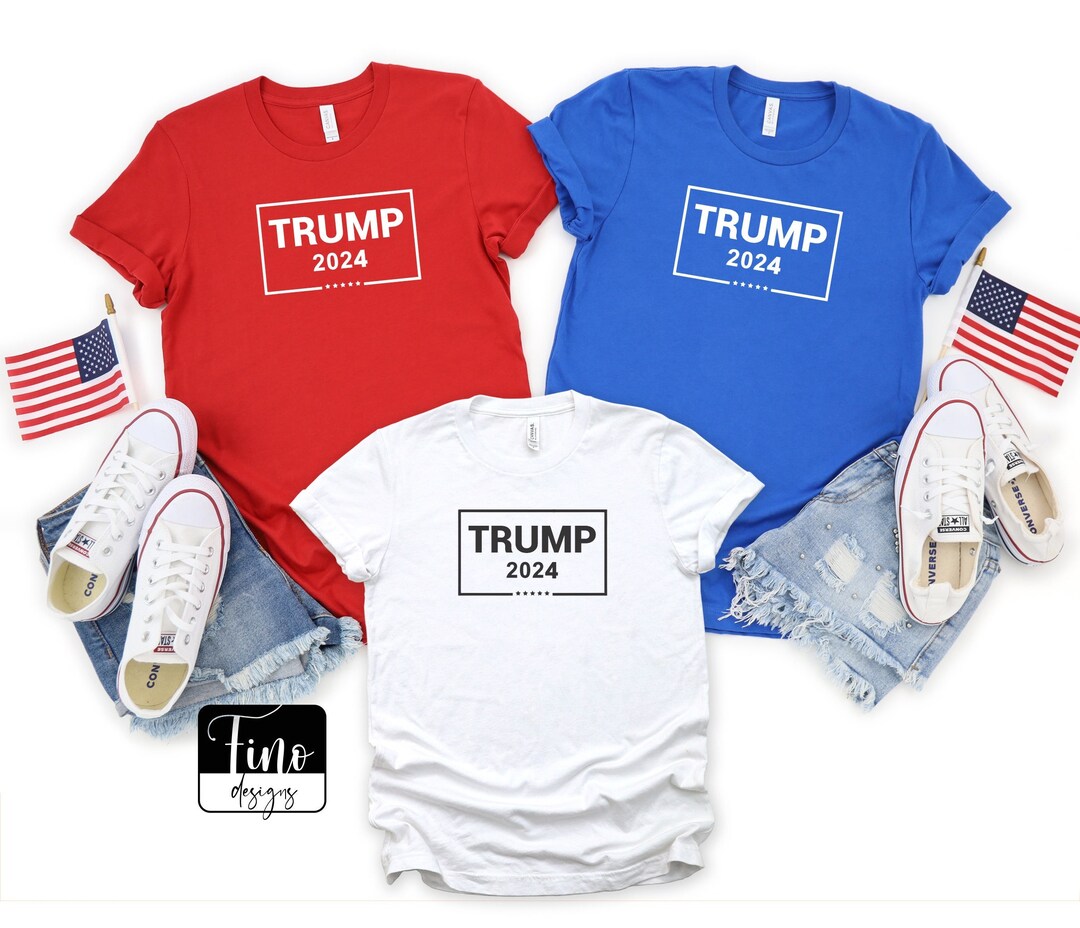 Trump 2024 Shirt Trump 2024 Comfort Shirt America Shirt Etsy