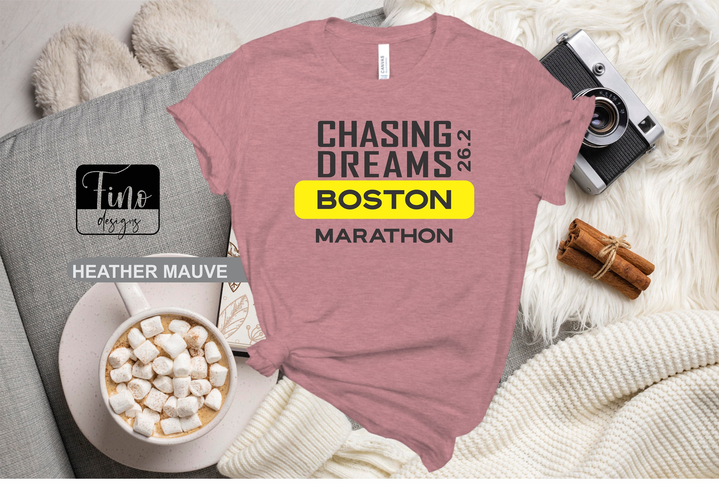 Blank Canvas merch Custom Boston Marathon Supporter T-Shirt Medium