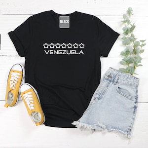 Venezuela Shirt, Venezuela Crewneck Short Sleeve, Venezuela Present, Venezuela Gift, Venezuela Travel Shirt, Venezuela Souvenir