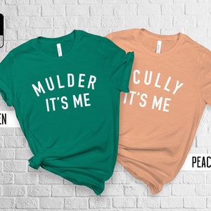 Mulder It's Me Shirt, Funny X-Files Shirt, Scully Its Me Shirt, Geeky Couples Shirt, Sci Fi Fans, Geek Gift, Nerd Gift, X Files Fan Active image 2