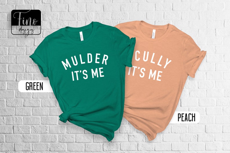 Mulder It's Me Shirt, Funny X-Files Shirt, Scully Its Me Shirt, Geeky Couples Shirt, Sci Fi Fans, Geek Gift, Nerd Gift, X Files Fan Active image 2