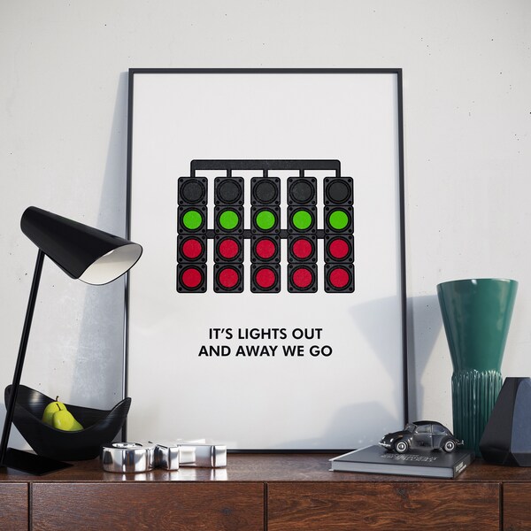 Light Out and Away We Go Etsy
