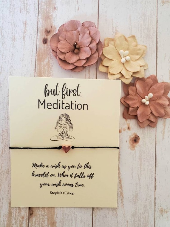 But First Meditation, Meditation Gift for Woman, Mindfulness Gifts
