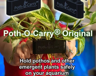 Poth-O-Carry® Original: Aquarium Rim Pothos Holder