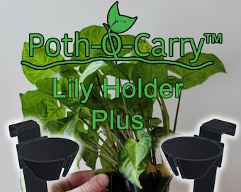 Poth-O-Carry Lily Holder Plus: Aquarium Plant Pot