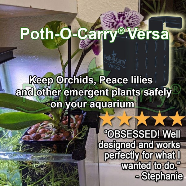 Poth-O-Carry® Versa - Jardinière d'aquarium à hauteur réglable