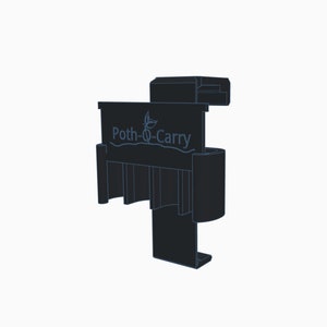 Poth-O-Carry® Plus: Rail Edition - Pothos Holder with Open Face Technology