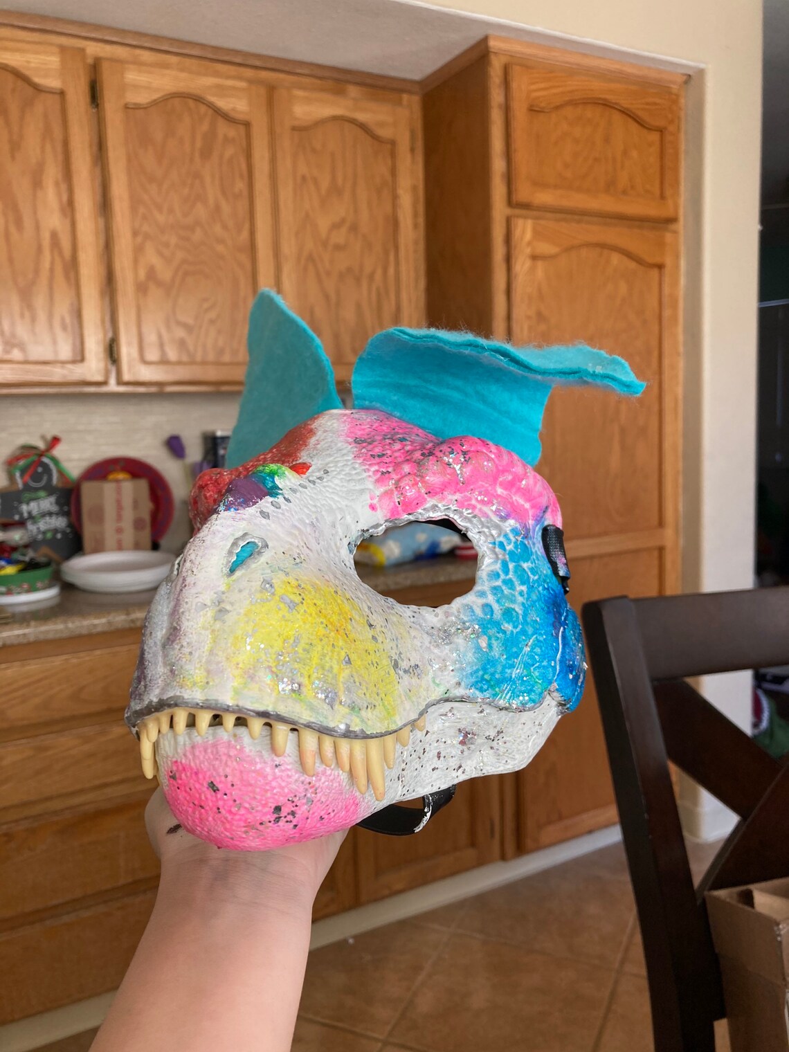 Dino mask Look in DESCRIPTION for more INFO Etsy