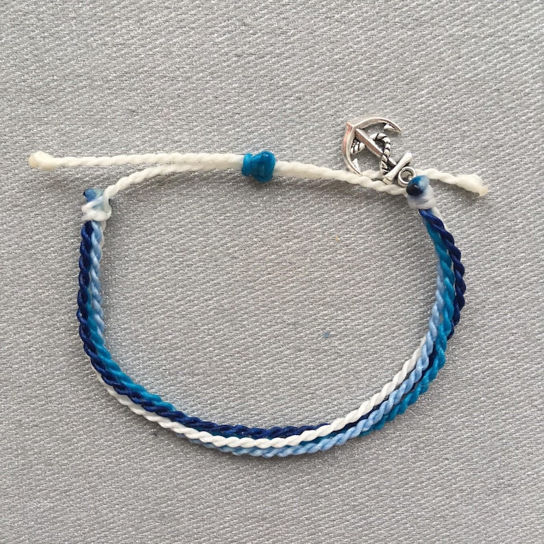Adjustable Waterproof Bracelets with Charm Etsy