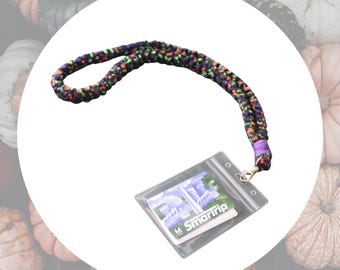 Fall-O-Ween Cotton Lanyards