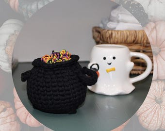 Witch's Cauldron - Basket & Coaster Set