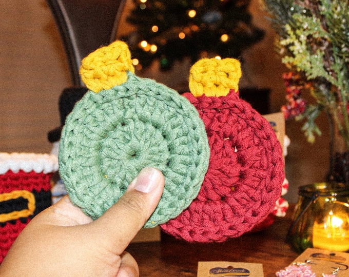Christmas Ornament Coasters