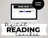 Habit Spreadsheet for Reading | Reading Spreadsheet | Book Spreadsheet | Book Tracker Spreadsheet | Reading Trackers | Google Sheets