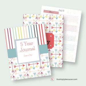 Digital Line a Day Journal | Undated