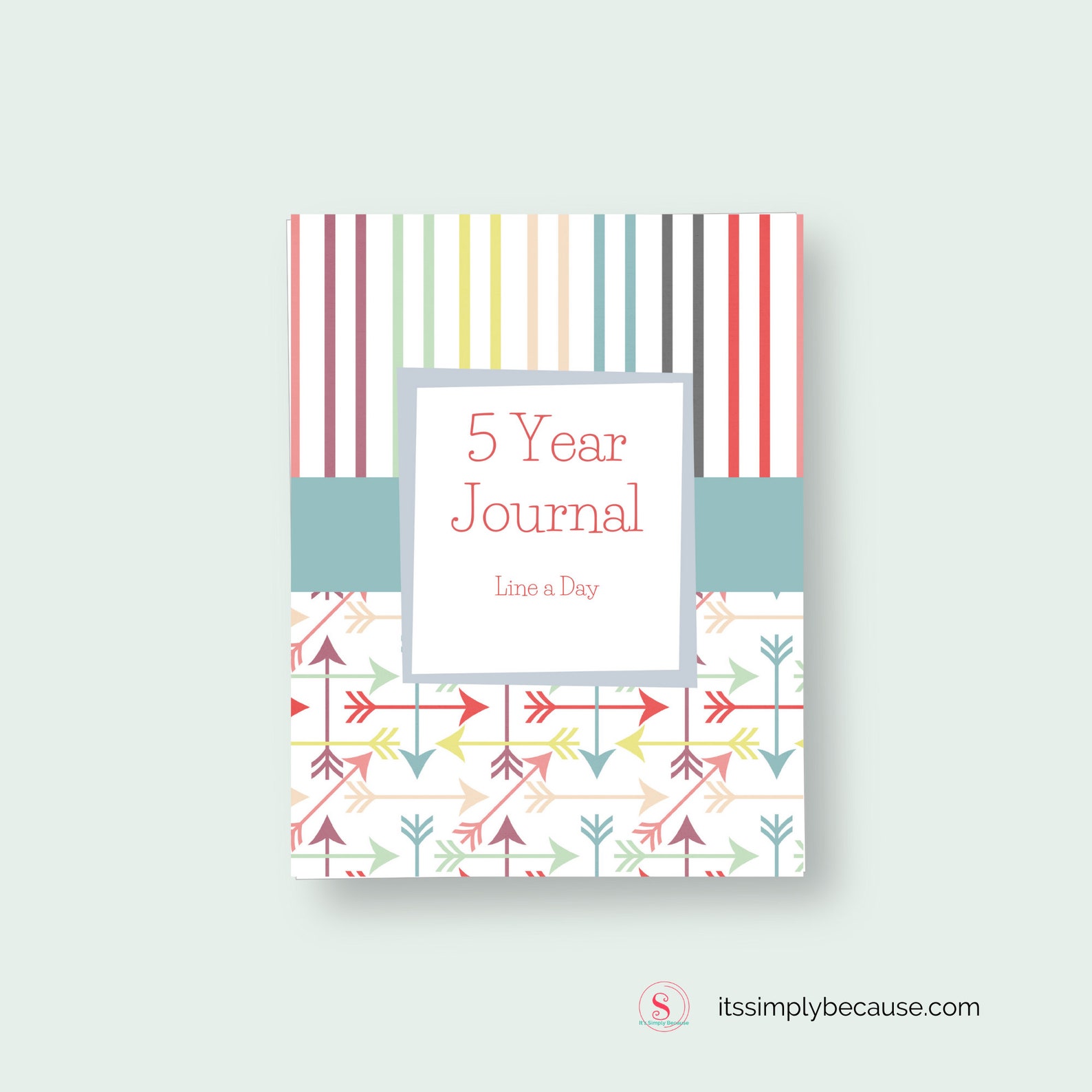 5 Year Journal Digital Journal One Line a Day Journal Etsy