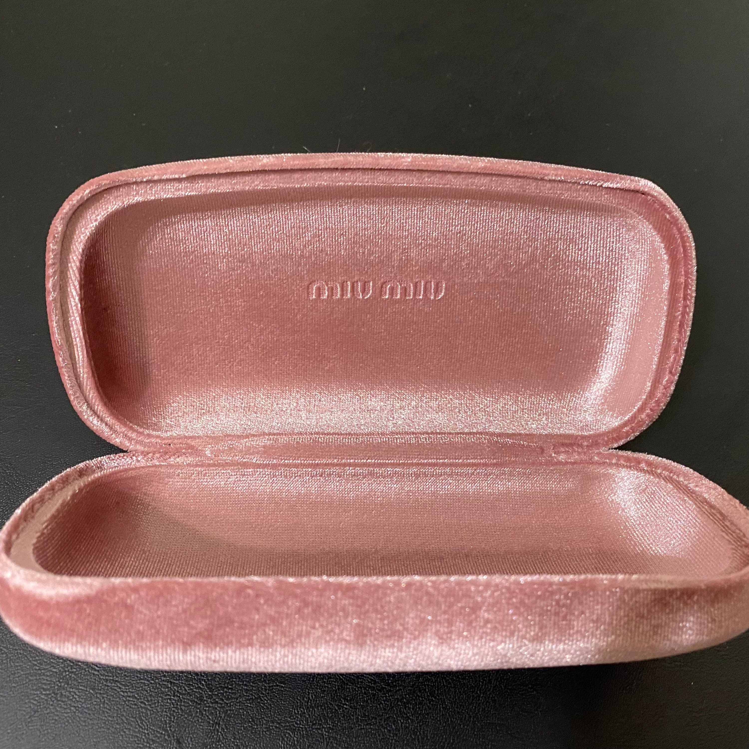 Miu Miu Sunglass Case Limited Edition - Etsy Miu Miu Sunglass Case Limited Edition - Etsy