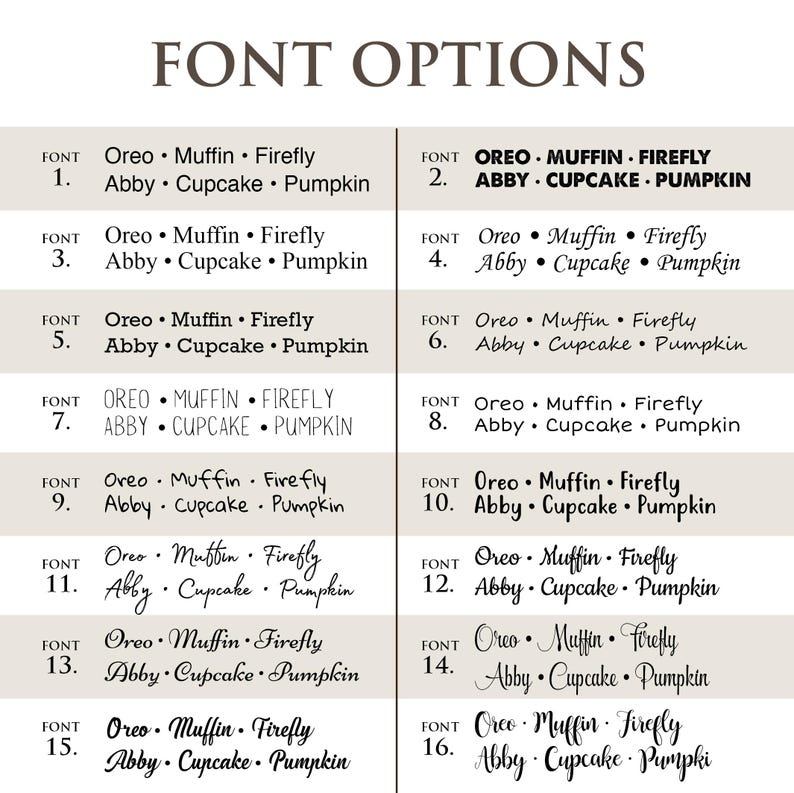 Silent Dog Name Tags_Font Design