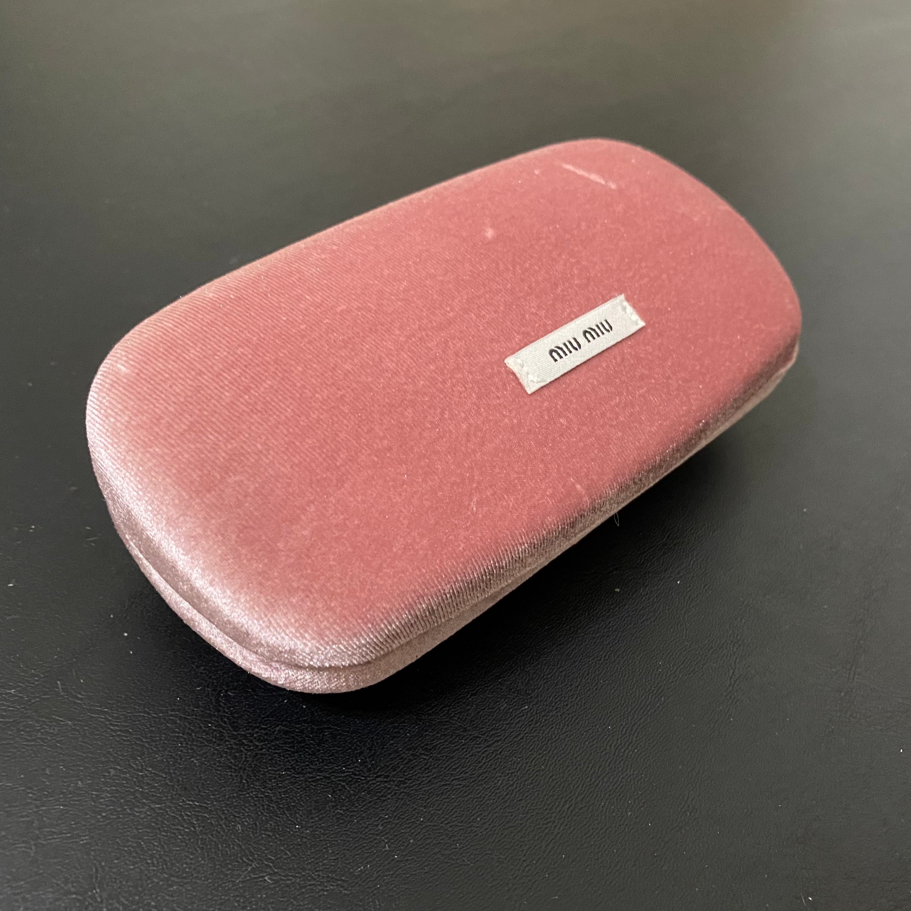 Miu Miu Sunglass Case Limited Edition - Etsy Miu Miu Sunglass Case Limited Edition - Etsy