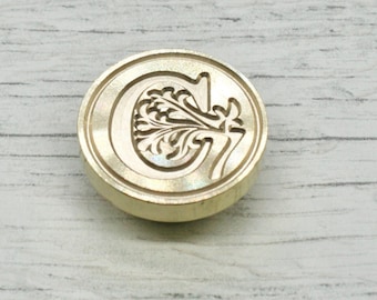 Letter C Metal Wax Stamp Head, Wax Seal Head to attach to your handle, Wax seal Supplies, Seal for envelopesCraft Supplies