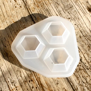 Resin Epoxy Silicone Diamond Mould Set Keyring Necklace Earring Mold