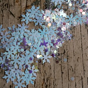 5g mistura de glitter robusto para noite de inverno, glitter de natal, artesanato de natal, suprimentos de artesanato, floco de neve, boneco de neve, fabricação de slime, álbum de recortes