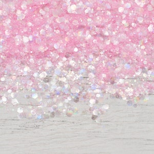 5g Pretty in Pink Opal Glitter, Resin Arts, Artigianato in resina, Forniture per bricolage, Glitter in polvere di paillettes, Creazione di melma, Nail Art Glitter, Glitter Art